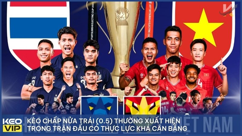Kèo Chấp Nửa Trái – Cách Đọc Và Kinh Nghiệm Soi Kèo Luôn Thắng 1 keo chap nua trai xuat hien trong tran can bang 1 - Kèo Chấp Nửa Trái – Cách Đọc Và Kinh Nghiệm Soi Kèo Luôn Thắng