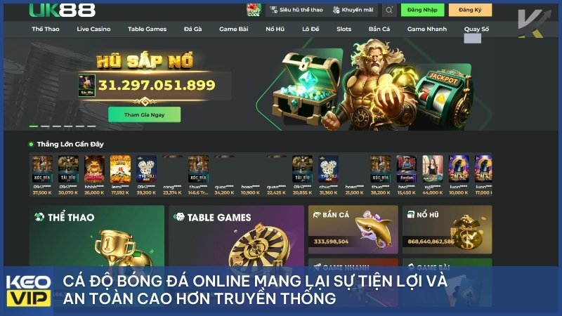 Top 7 Nhà Cái Cá Độ Bóng Đá Chất Lượng Nhất Châu Á 2025 1 Cá độ bóng đá online mang lại sự tiện lợi và an toàn cao hơn truyền thống